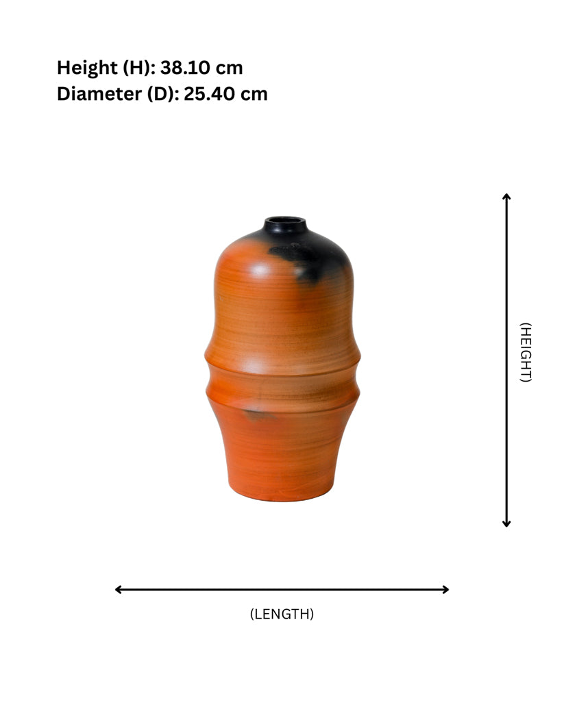 Flamecrest Terracotta Vase
