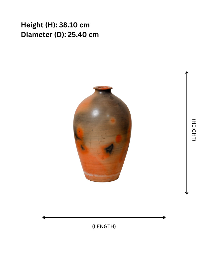 Emberglow Terracotta Vase