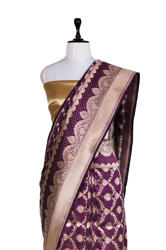 Baingani Saaz saree