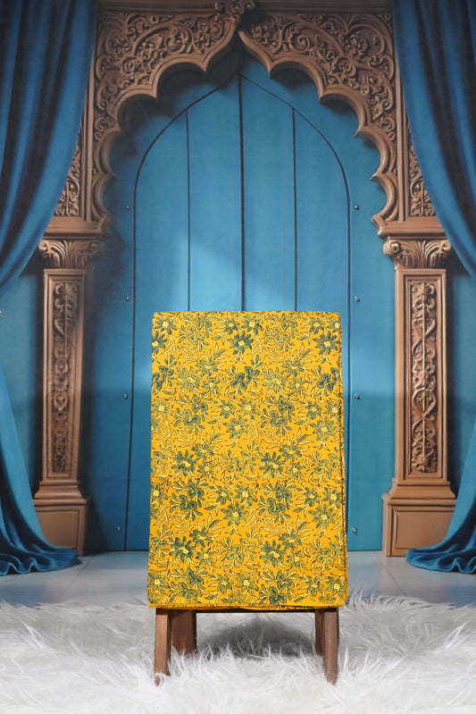 Ajrak Marigold Leaf