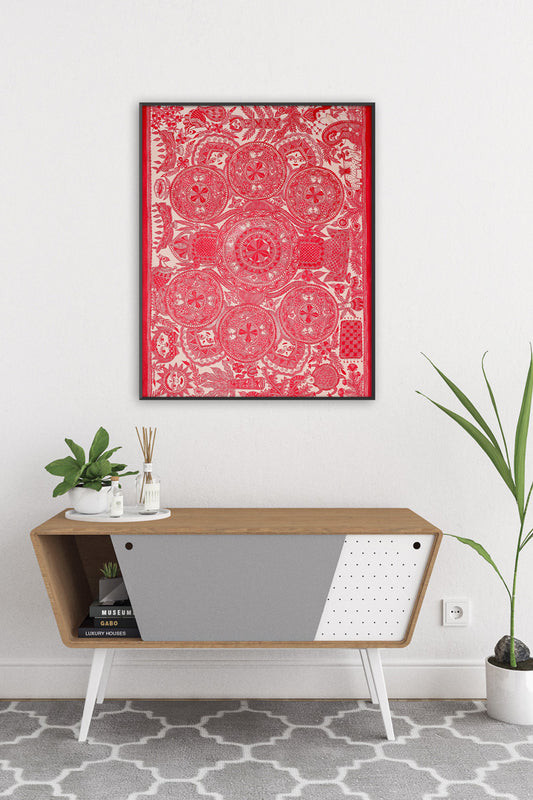 Vivaah Vachan – Promise of Togetherness Madhubani Artistic Wall Décor