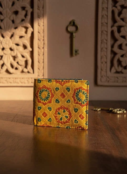 Sitarika – The Autumn Blossom Women’s Handloom Wallet