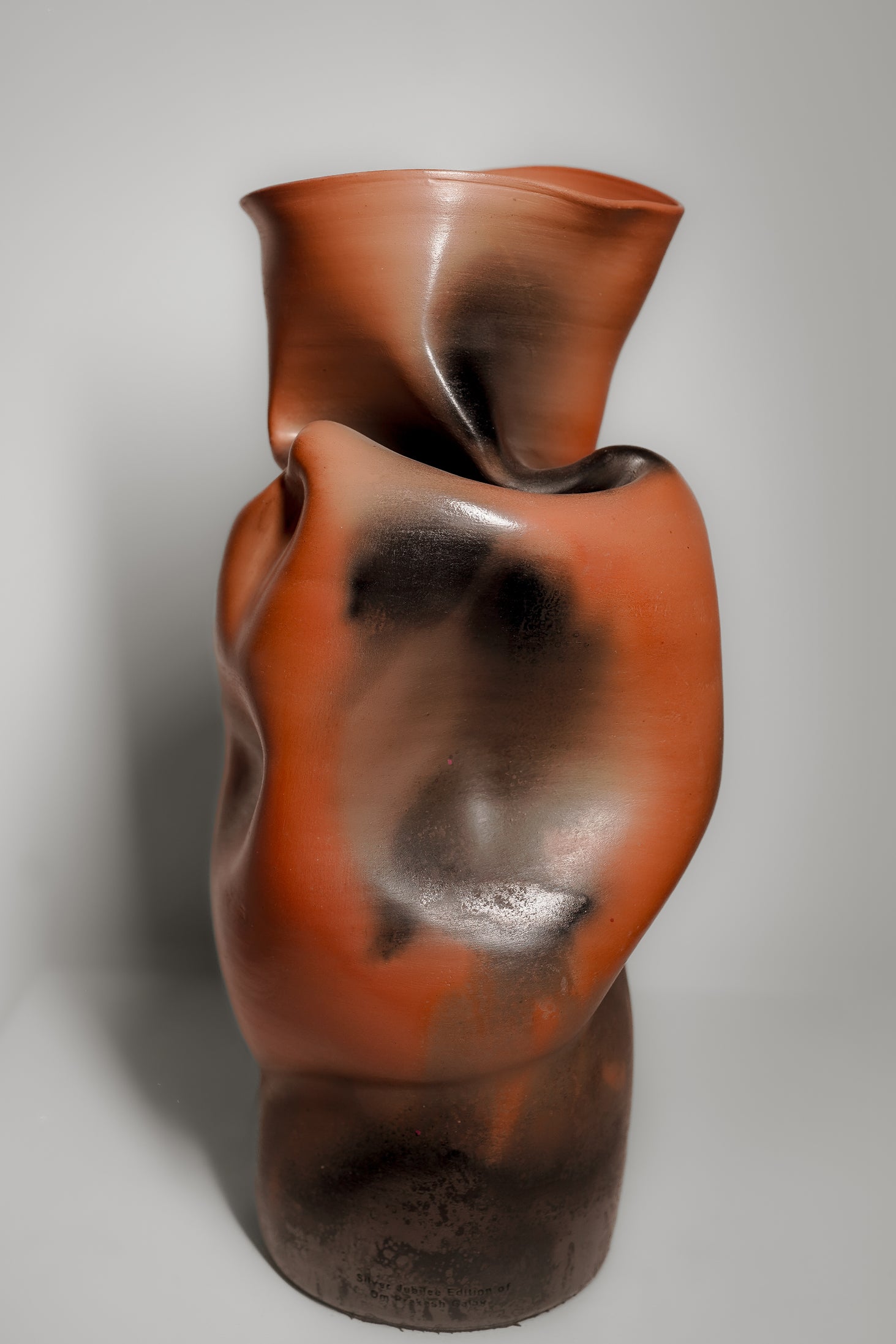 Ethnic Emberfold Terracotta Container – Rustic Handmade Pottery