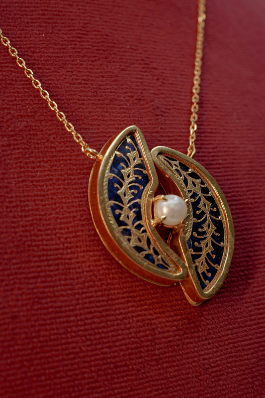 Zehraan – Thewa Royal Panel Necklace
