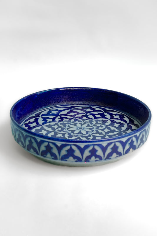 Ivory Bloom Pasta Plate