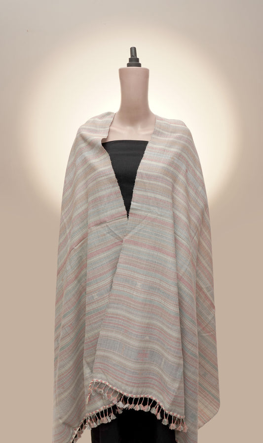 Whisper Pastel Wool Shawl
