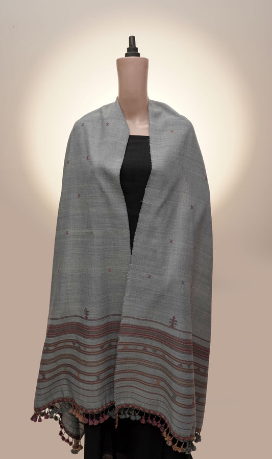 Mist Meadow Wool Shawl