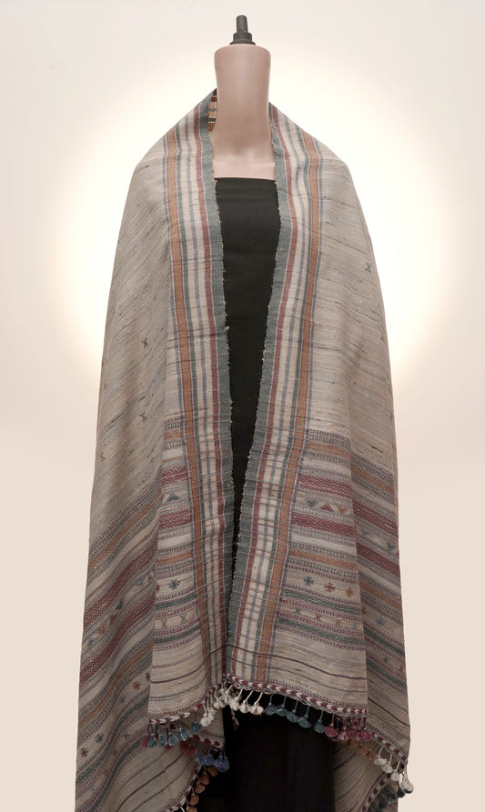 Natural Heritage Wool Shawl