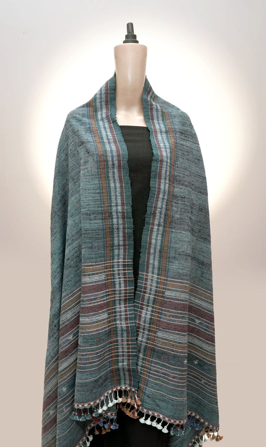 Verdant Legacy Wool Shawl