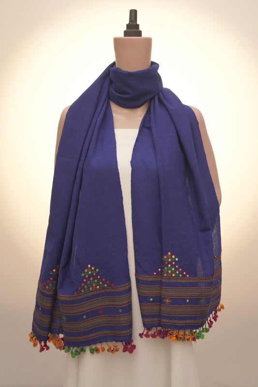 Indigo Fest Wool Mirrorwork Stall