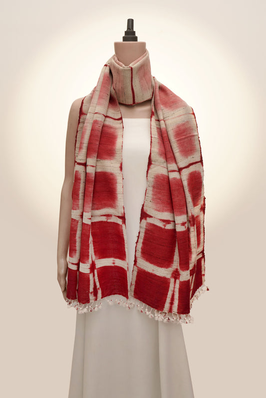 Ruby Grid Clamp-Dye Wool Stall