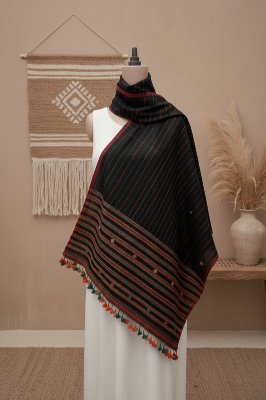 Harvest Glow Gradation Handwoven Stall