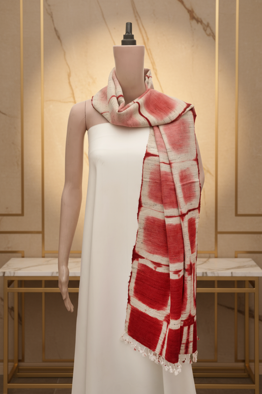 Ruby Grid Clamp-Dye Wool Stall