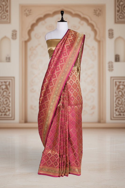 Surkhi Saawan Saree