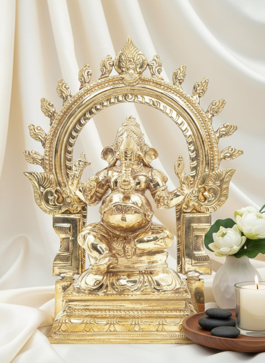 Raj Rupa Vinayaka (The majestic form of the remover of obstacles)