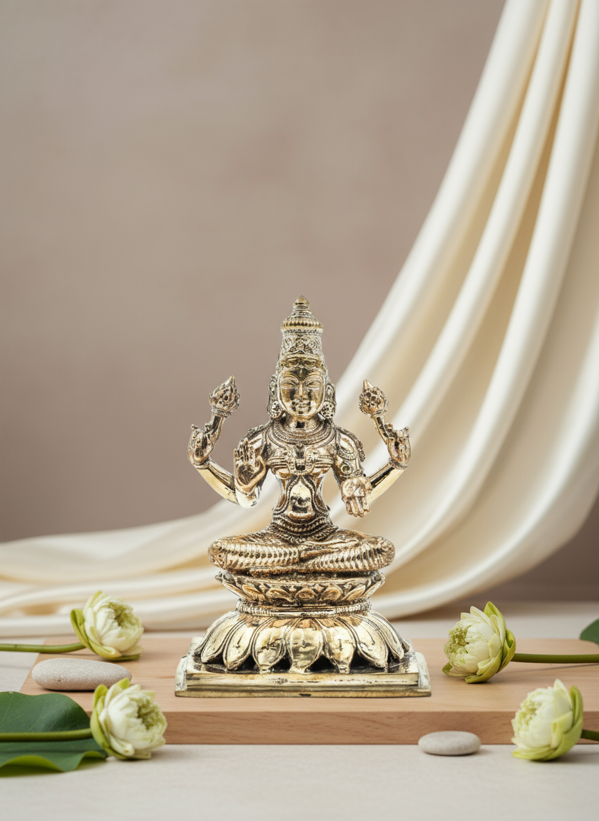 Maa Kamala (The lotus-seated goddess of grace and compassion)