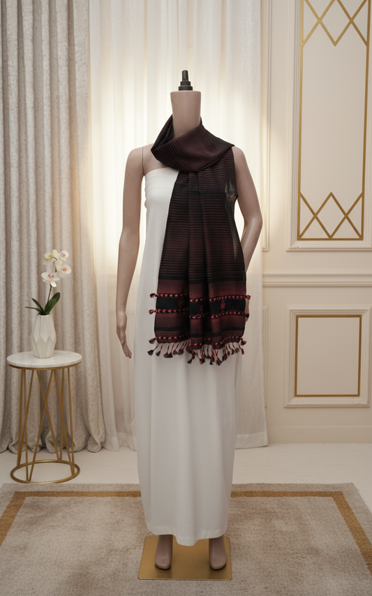 Almati Stripe Handwoven Cotton Stall