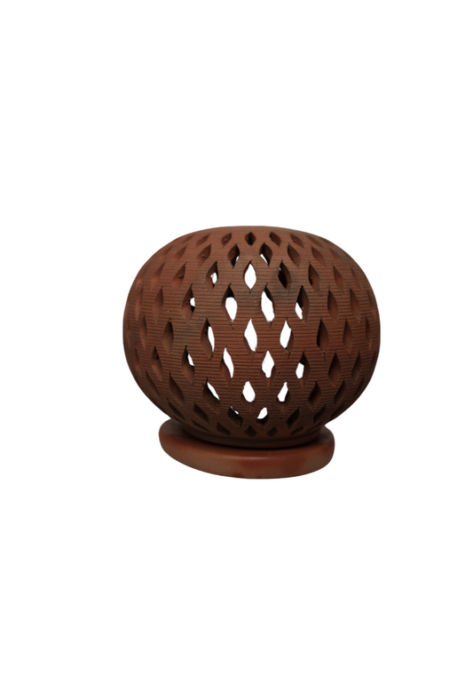 Terracotta Globe Lamp